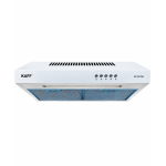 Máy Hút Mùi KAFF KF-SL60KW / KF-SL70KW – Sơn Tĩnh Điện Trắng, Turbin Đôi 700m³/h