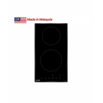 Bếp Từ Domino KAFF KF-330DI Malaysia – 2 Vùng Nấu Inverter, Mặt Kính Crystal, IGBT Siemens Đức