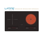Bếp Điện Từ Latino LT-999MH Malaysia – 1 Từ 1 Hồng Ngoại, Kính Vitro Ceramic Sapphire, Inverter
