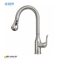 VÒI CHÉN NÓNG LẠNH DÂY RÚT CAO CẤP B-Gem - T07Riva 