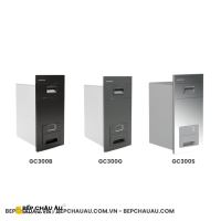 Thùng Gạo Gương Nút Nhấn EUROGOLD GC300 – 3 Màu Đen, Ghi, Bạc
