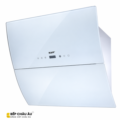 Máy Hút Mùi KAFF KF-LUX-AT70H-WH / AT90H-WH Kính Trắng Tự Động Đóng Mở
