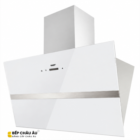 Máy Hút Mùi KAFF KF-LUX-AT70FH-WH / AT90FH-WH Kính Trắng Tự Động