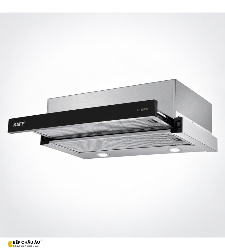 Máy Hút Mùi Âm Tủ KAFF KF-TL60SH / TL70SH / TL80SH / TL90SH Inox Phối Kính
