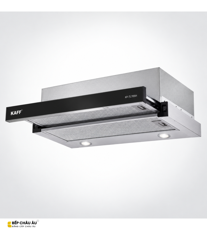 Máy Hút Mùi Âm Tủ KAFF KF-TL60SH / TL70SH / TL80SH / TL90SH Inox Phối Kính
