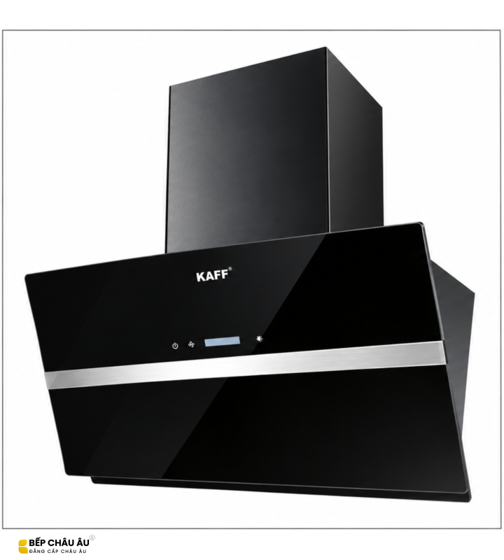 Máy Hút Mùi KAFF KF-LUX-AT70FH-BK / AT90FH-BK Tự Động Đóng Mở