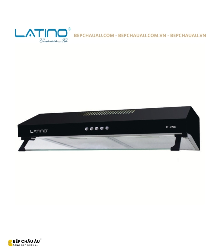 Máy Hút Mùi Latino LT-270B Cổ Điển 70cm – Turbo 190W, 3 Tốc Độ, Lực Hút 750m³/h