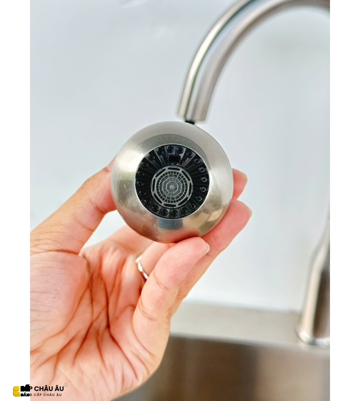 VÒI CHÉN NÓNG LẠNH DÂY RÚT CAO CẤP B-Gem - T07Riva 