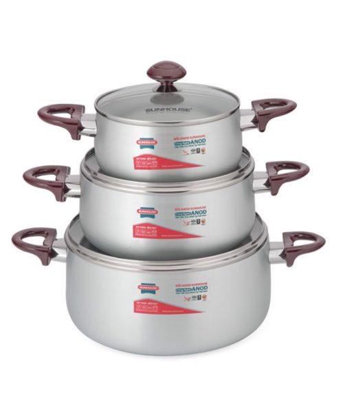 BỘ NỒI ANOD SUNHOUSE SH8833QT - 1
