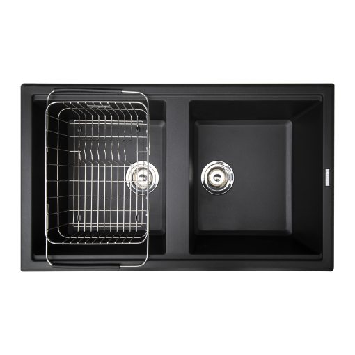 Chậu rửa đá Konox Granite sink Phoenix 860 Black